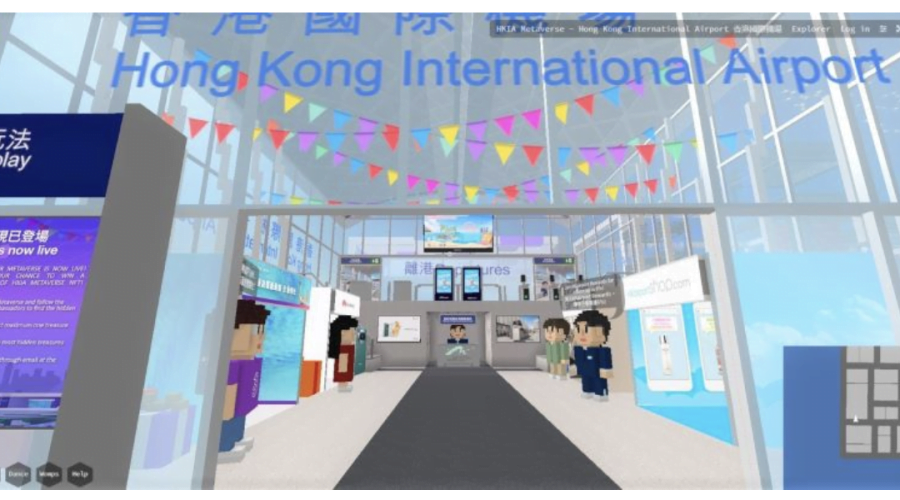 Hong Kong International Airport takes visitors into the Metaverse