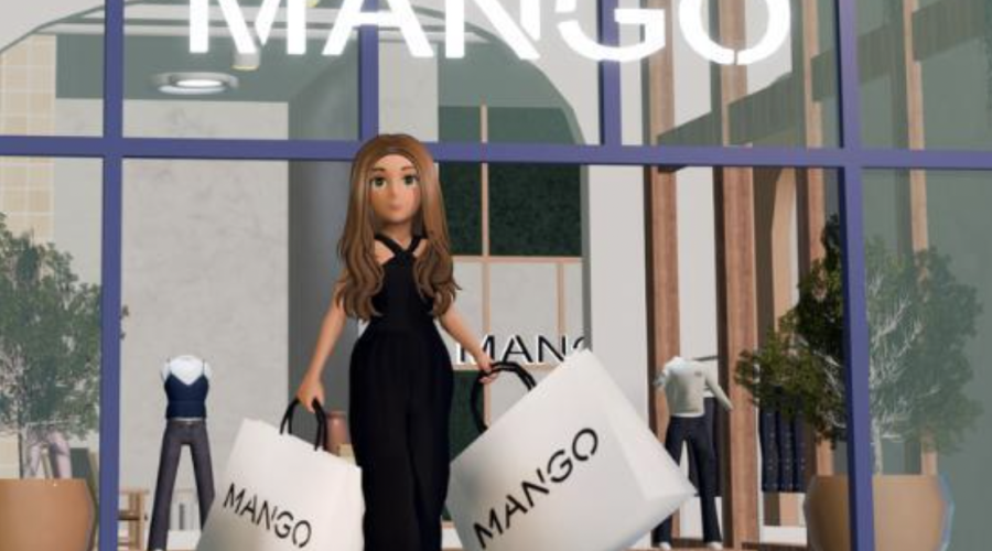 Mango opens virtual store in metaverse mall on Roblox