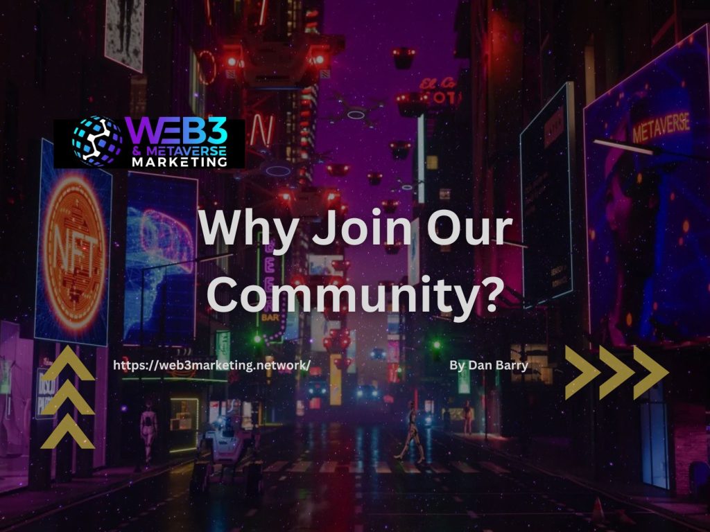 Why Join Our Community By Dan Barry