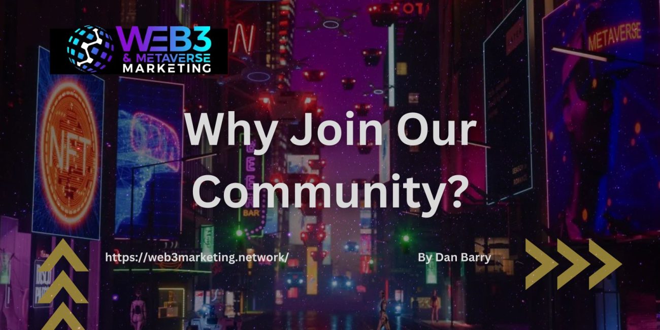 Why Join Our Community By Dan Barry