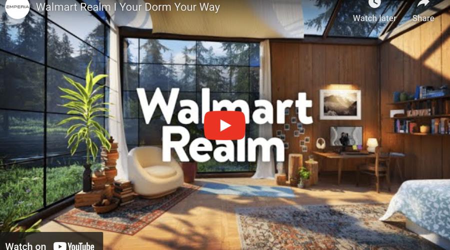 Walmart creates metaverse shop for college students & influencers