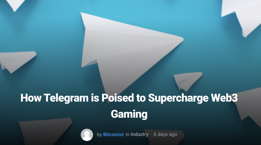 How Telegram is Poised to Supercharge Web3 Gaming